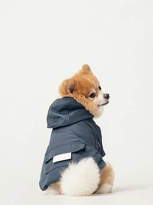 Classic Raincoat in Blue