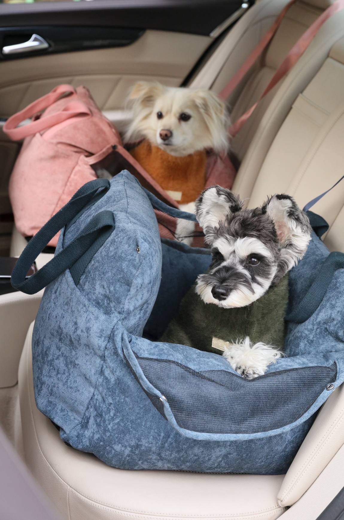 Puff Guard Luxury Dog Car Seat
