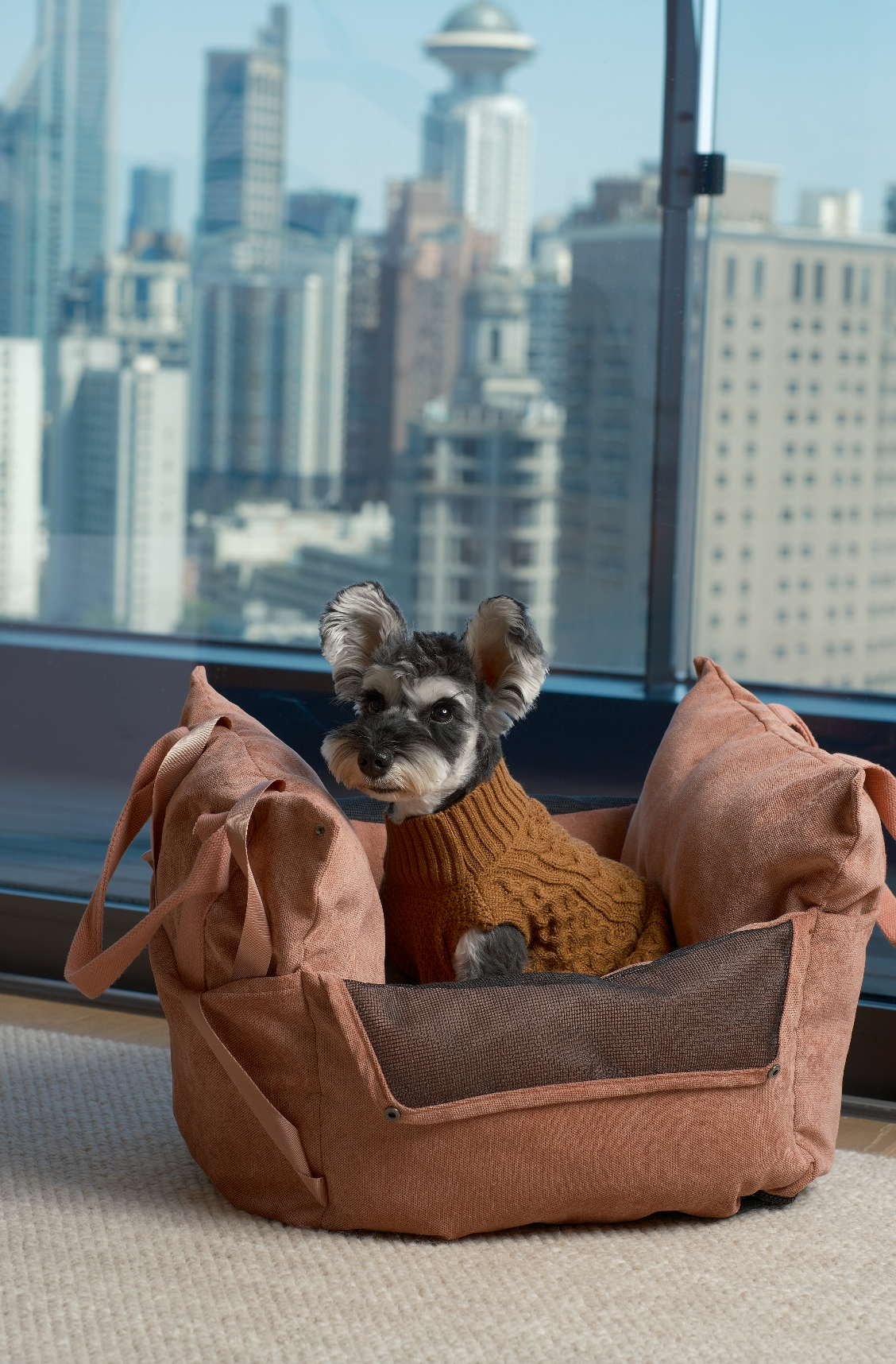 Puff Guard Luxury Dog Car Seat