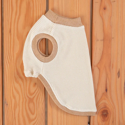 Organic Cotton Waffle Tank Top